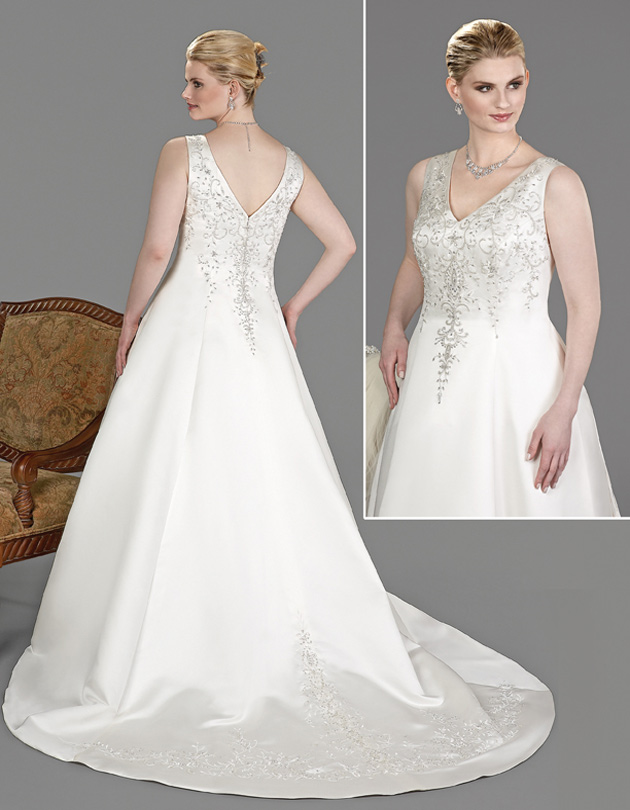 Pl Plus Size Wedding Dresses 424